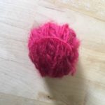 magical go-bag - red yarn